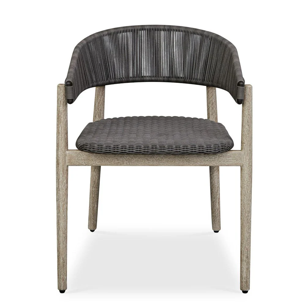 Uttermost Dermott All Weather Wicker Outdoor Dining Chair ~ Set Of 2 - Image 6
