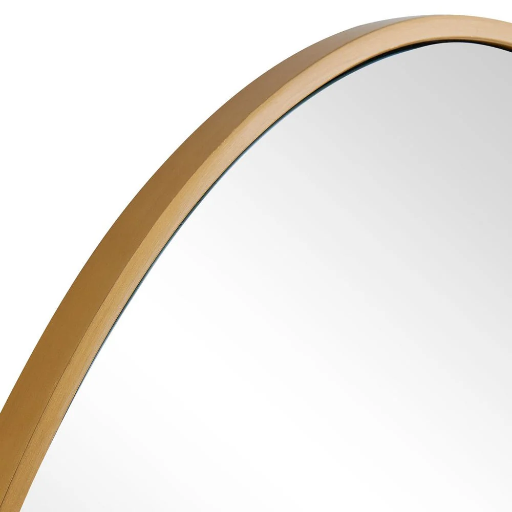 Uttermost Distort Antique Brass Organic Shaped Mirror - Image 5