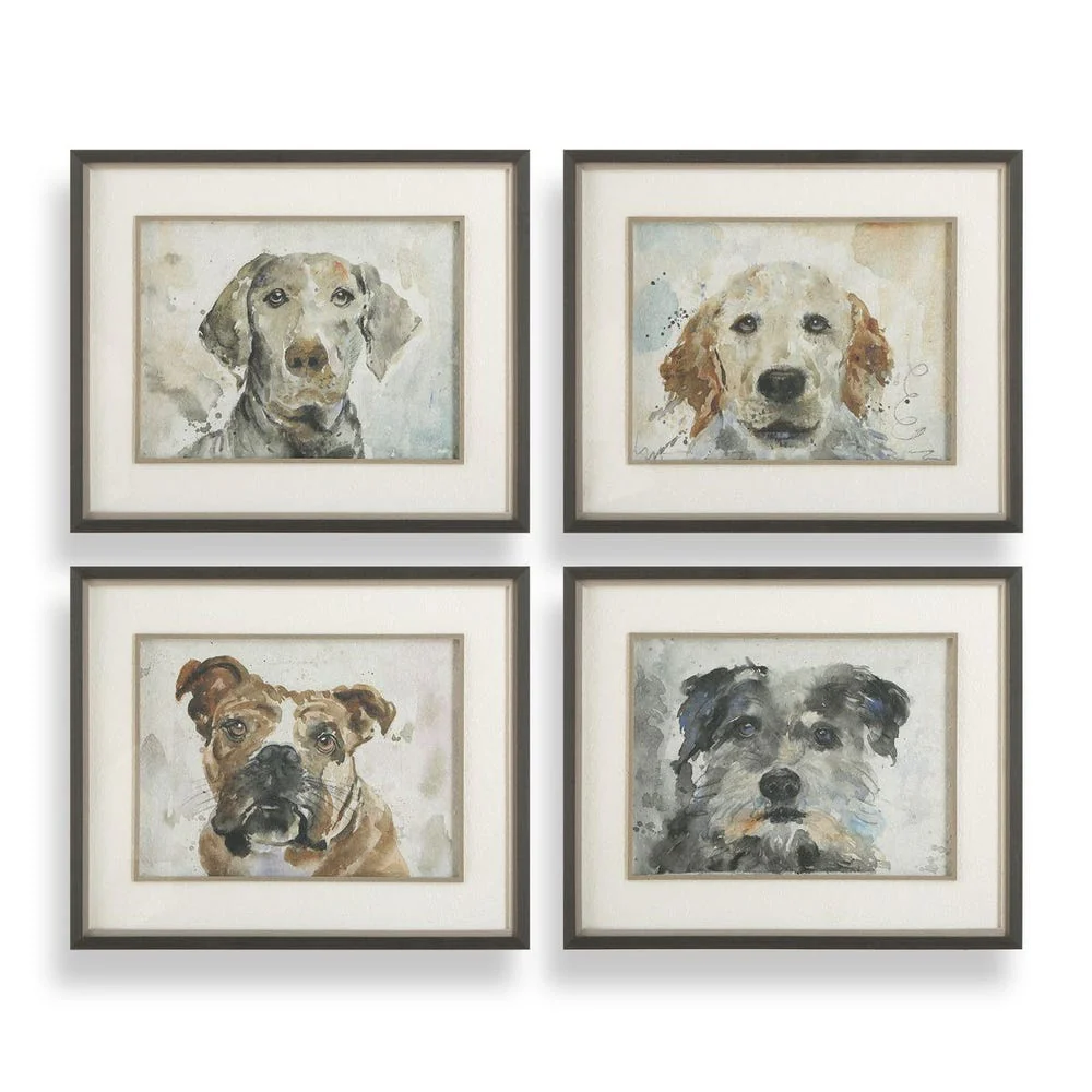 Uttermost Dog Days Framed Prints ~ Set of 4 - Image 4