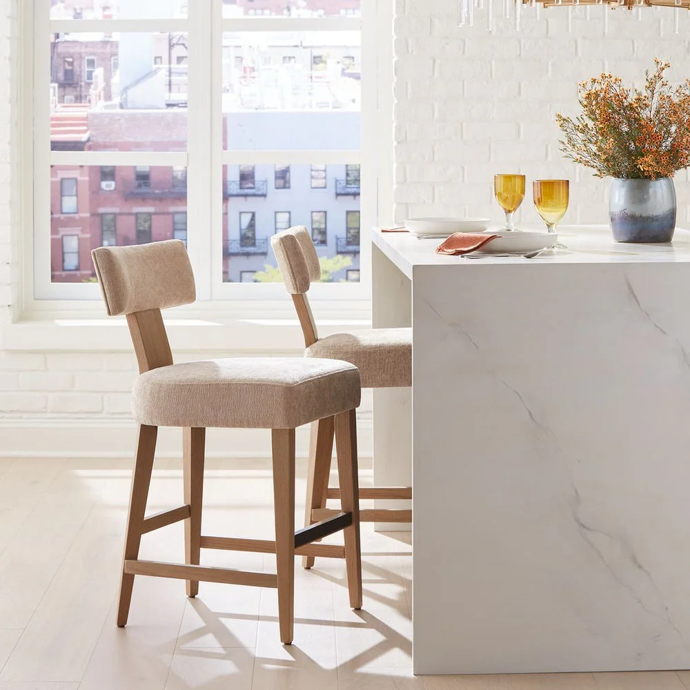 Uttermost Elysian Sand Counter Stool - Image 4