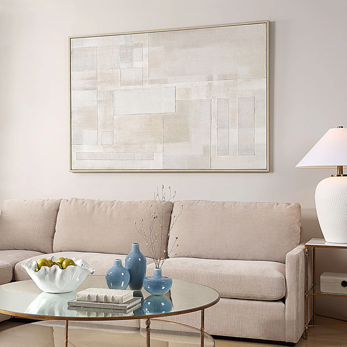 Uttermost Erase Hand Painted Canvas - Image 3