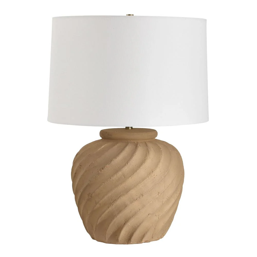 Uttermost Farai Handcrafted Terracotta Table Lamp - Image 4