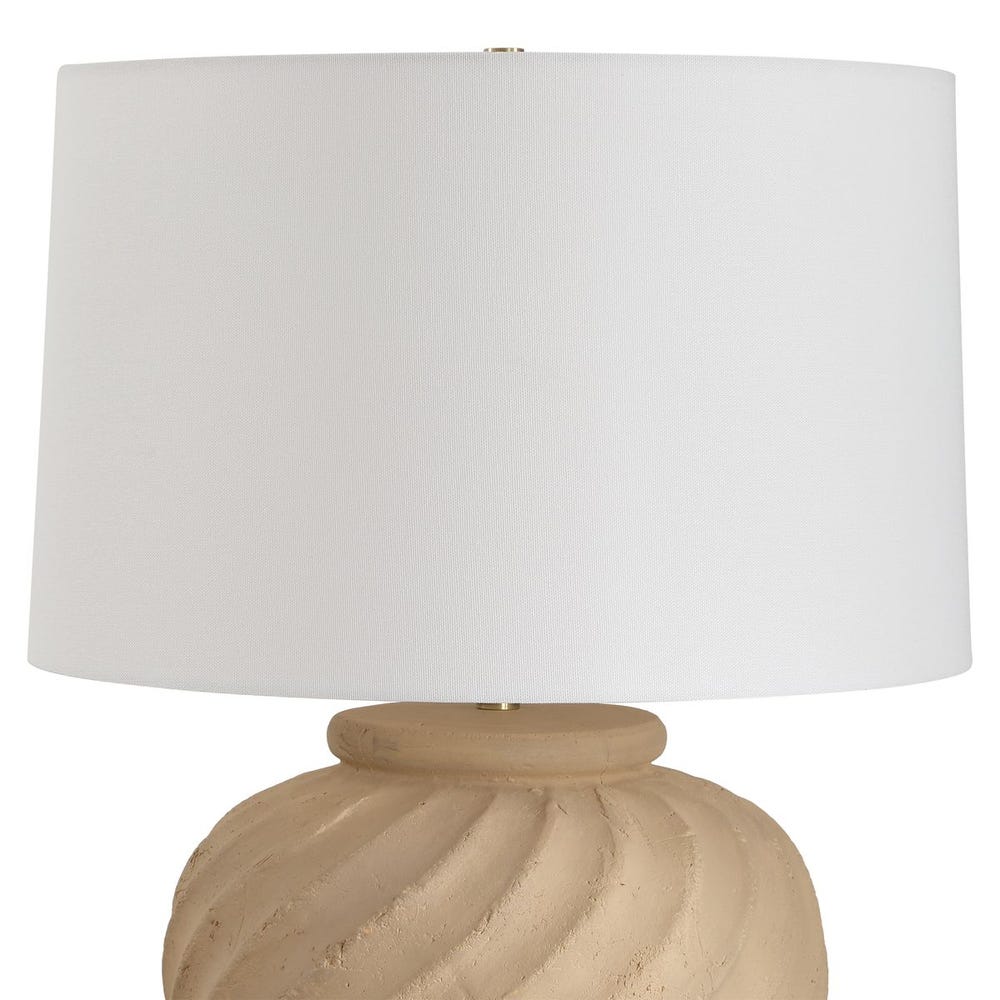 Uttermost Farai Handcrafted Terracotta Table Lamp - Image 5