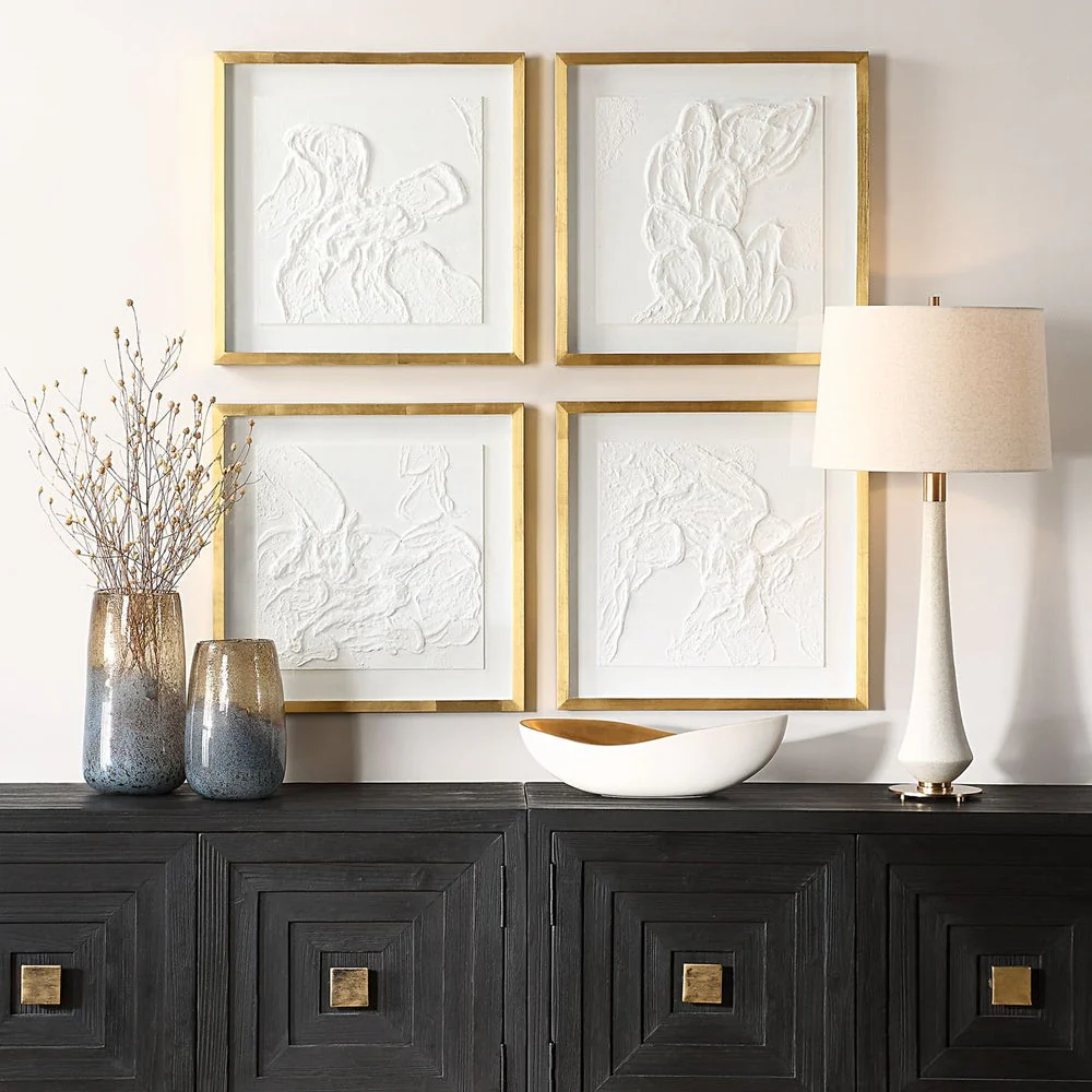 Uttermost Fourfold Framed Prints Set Of Four