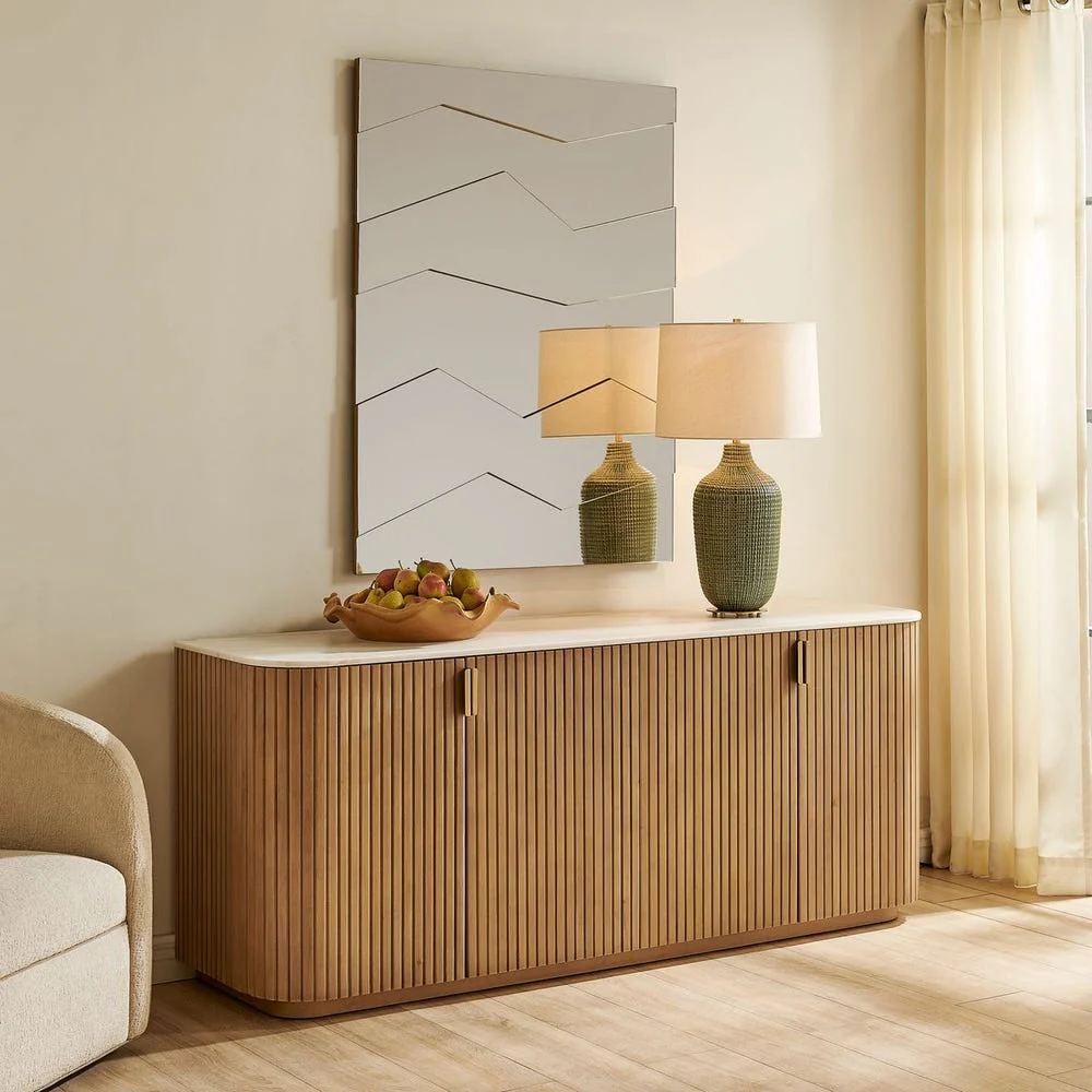 Uttermost Fractured Angled Panels Mirror - Image 3