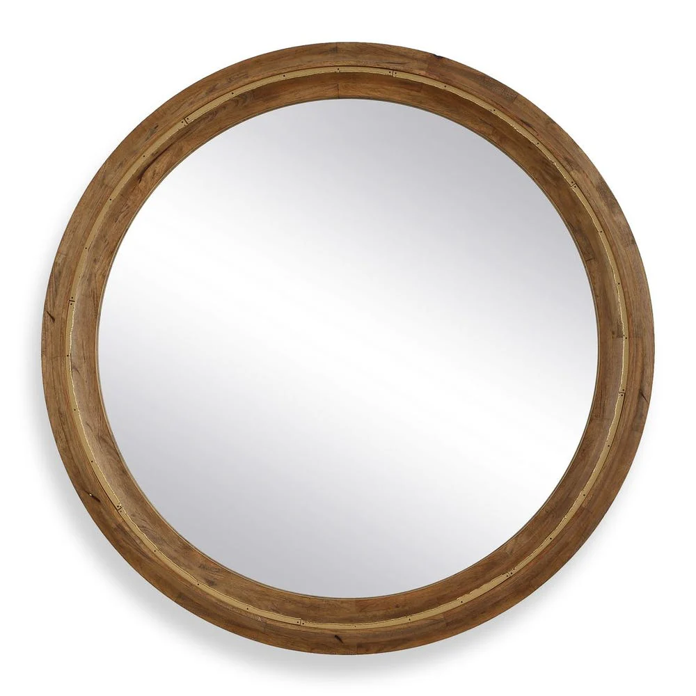 Uttermost Frontier Light Honey Mirror - Image 3