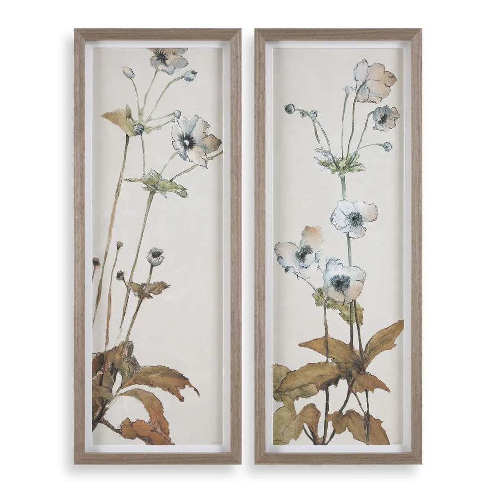 Uttermost Garden Study Framed Prints ~ Set Of Two - Image 2