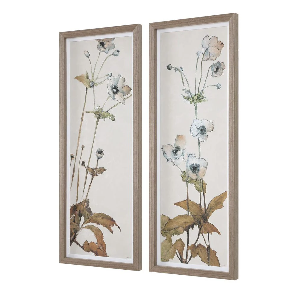 Uttermost Garden Study Framed Prints ~ Set Of Two - Image 4