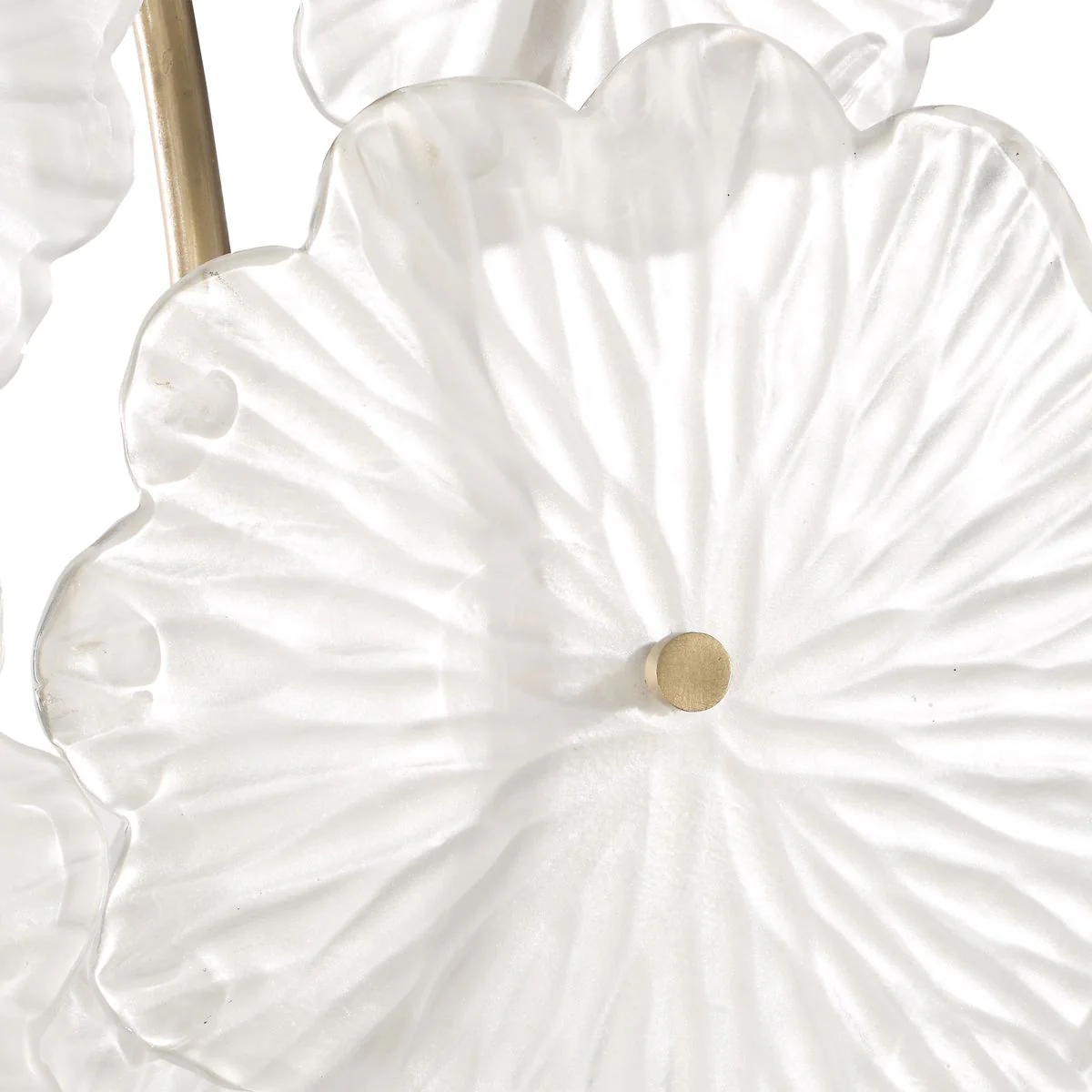 Uttermost Glass Floral Garden Glass Sculpture - Image 8