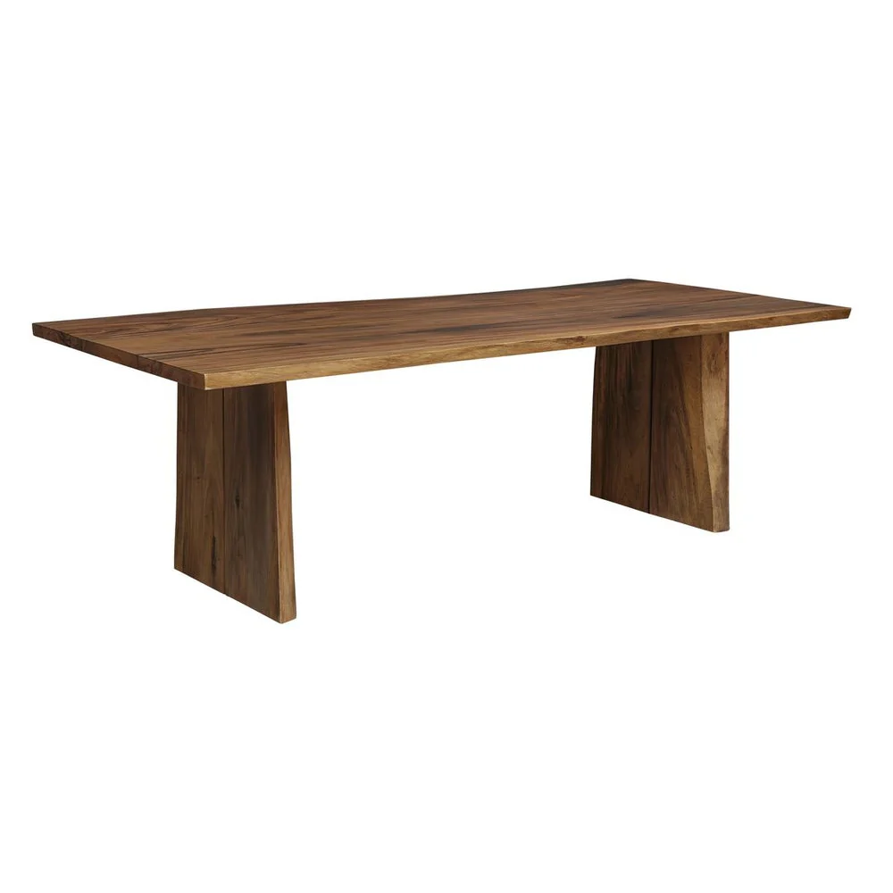 Uttermost Glenmore Saur Wood Live Edge Dining Table