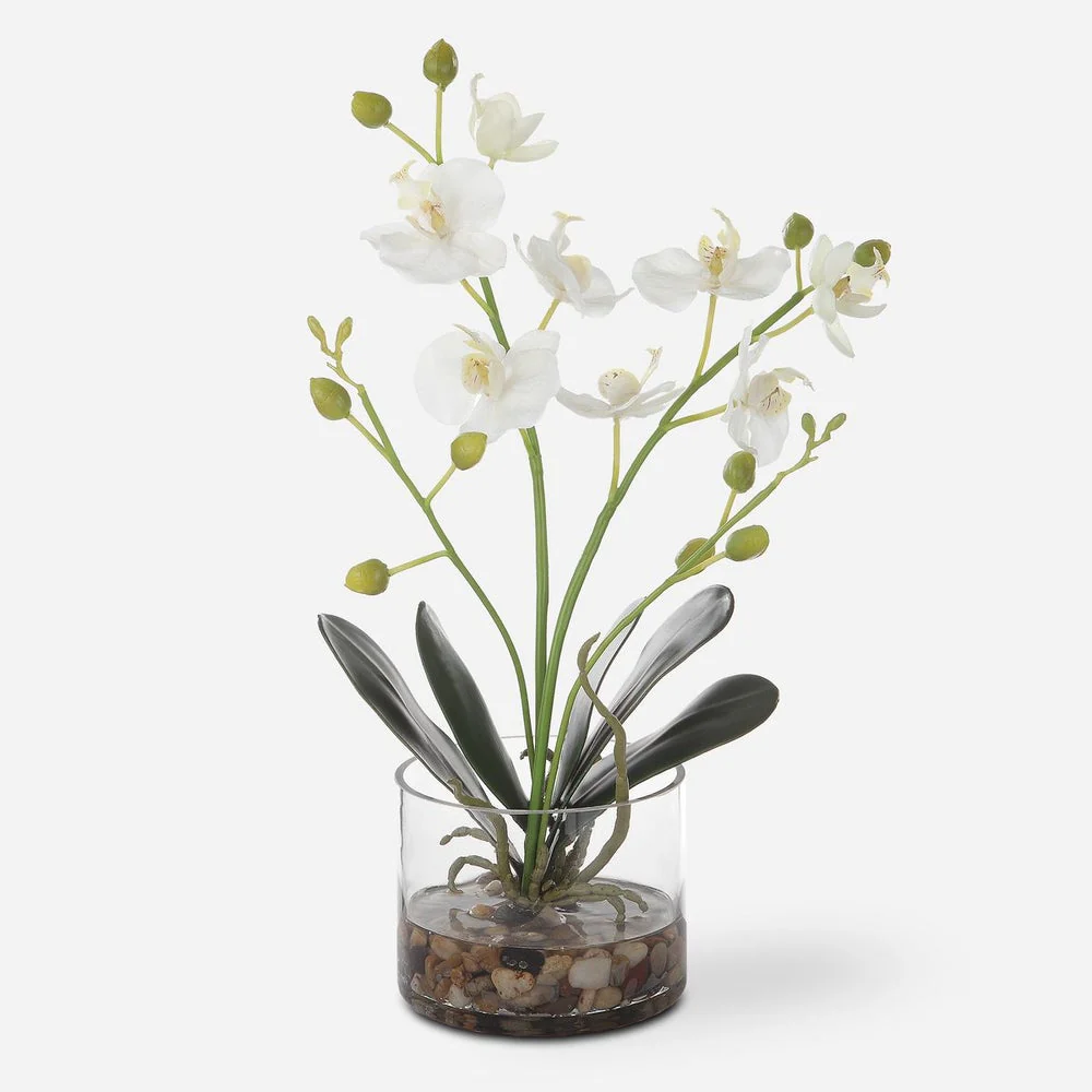 Uttermost Glory Orchid, White Botanicals - Image 2