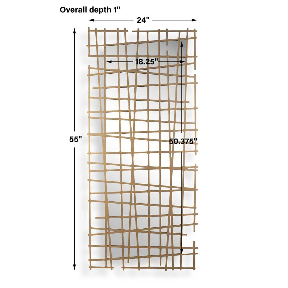 Uttermost Golden Intersection Metal Wall Decor - Image 4