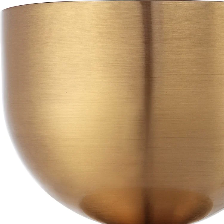 Uttermost Golden Vessel Round Accent Table - Image 5