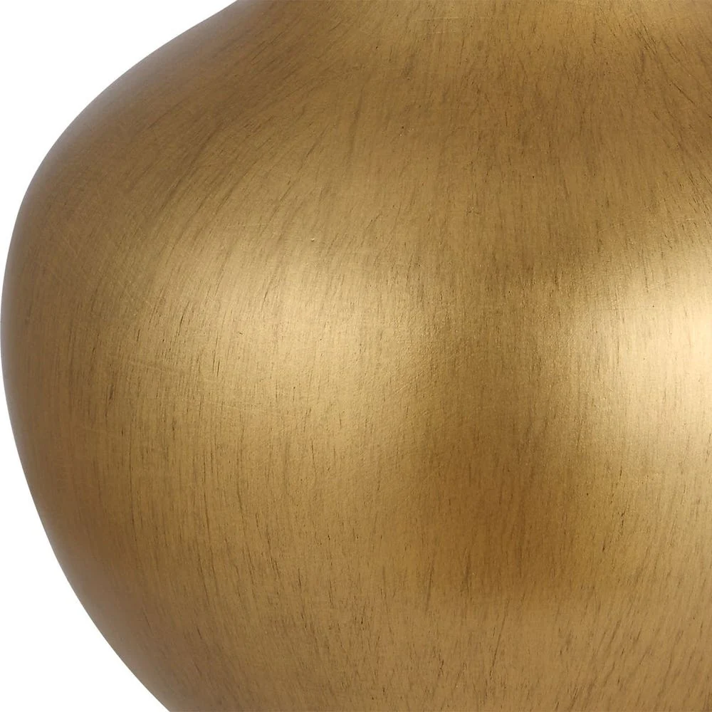 Uttermost Good As Gold Buffet Lamp With White Linen Shade - Image 6