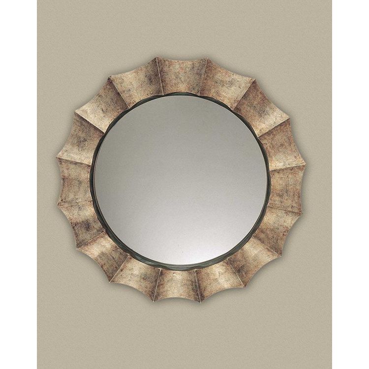 Uttermost Gotham Brushed Champagne Round Mirror - Image 2