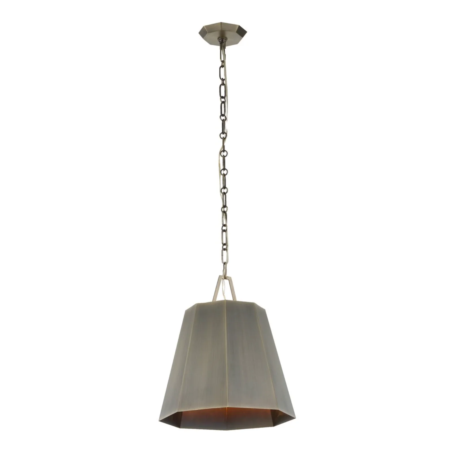Uttermost Granada Rich Weathered Brass Pendant ~ 1 Lt - Image 10