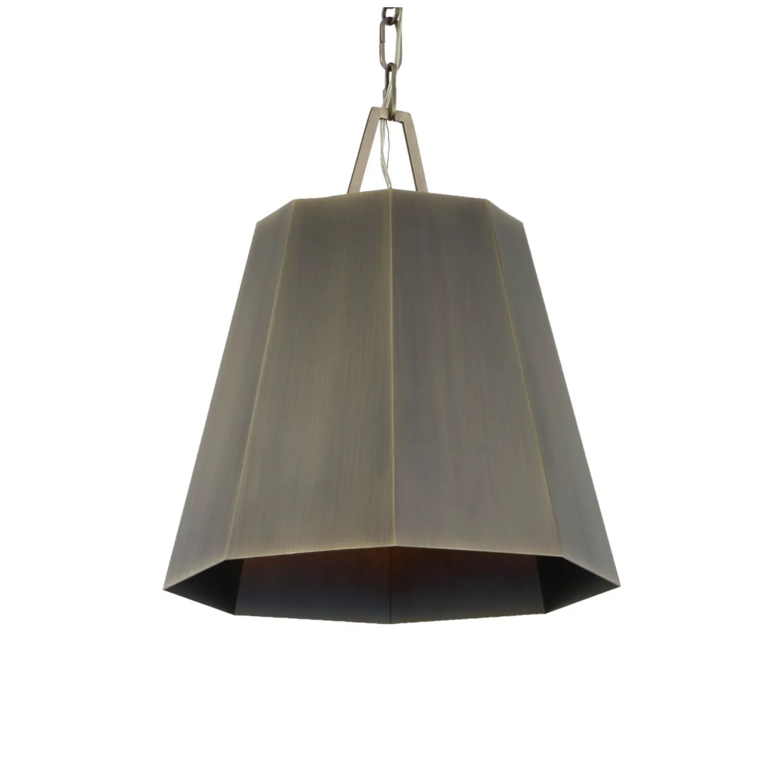 Uttermost Granada Rich Weathered Brass Pendant ~ 1 Lt - Image 4