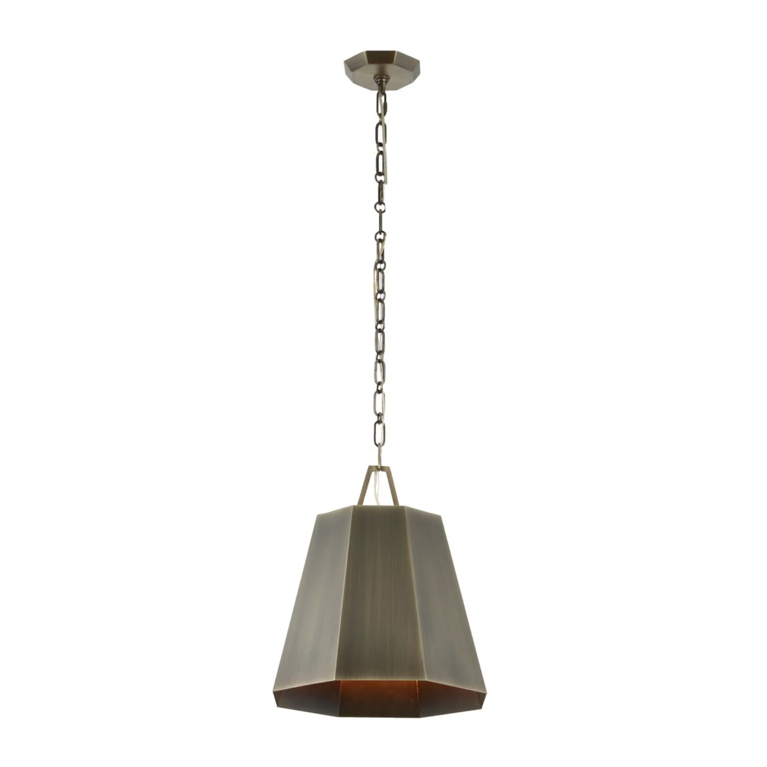 Uttermost Granada Rich Weathered Brass Pendant ~ 1 Lt - Image 9