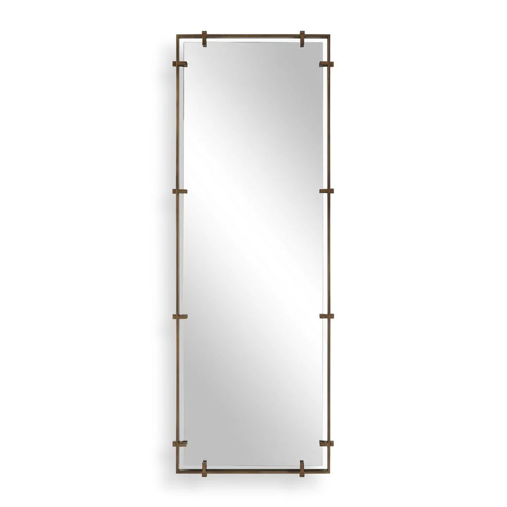 Uttermost Hann Dark Bronze Iron Mirror - Image 3