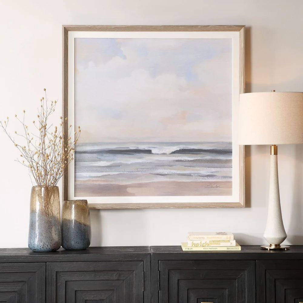 Uttermost Coastal Soft Haze Framed Print - Image 3