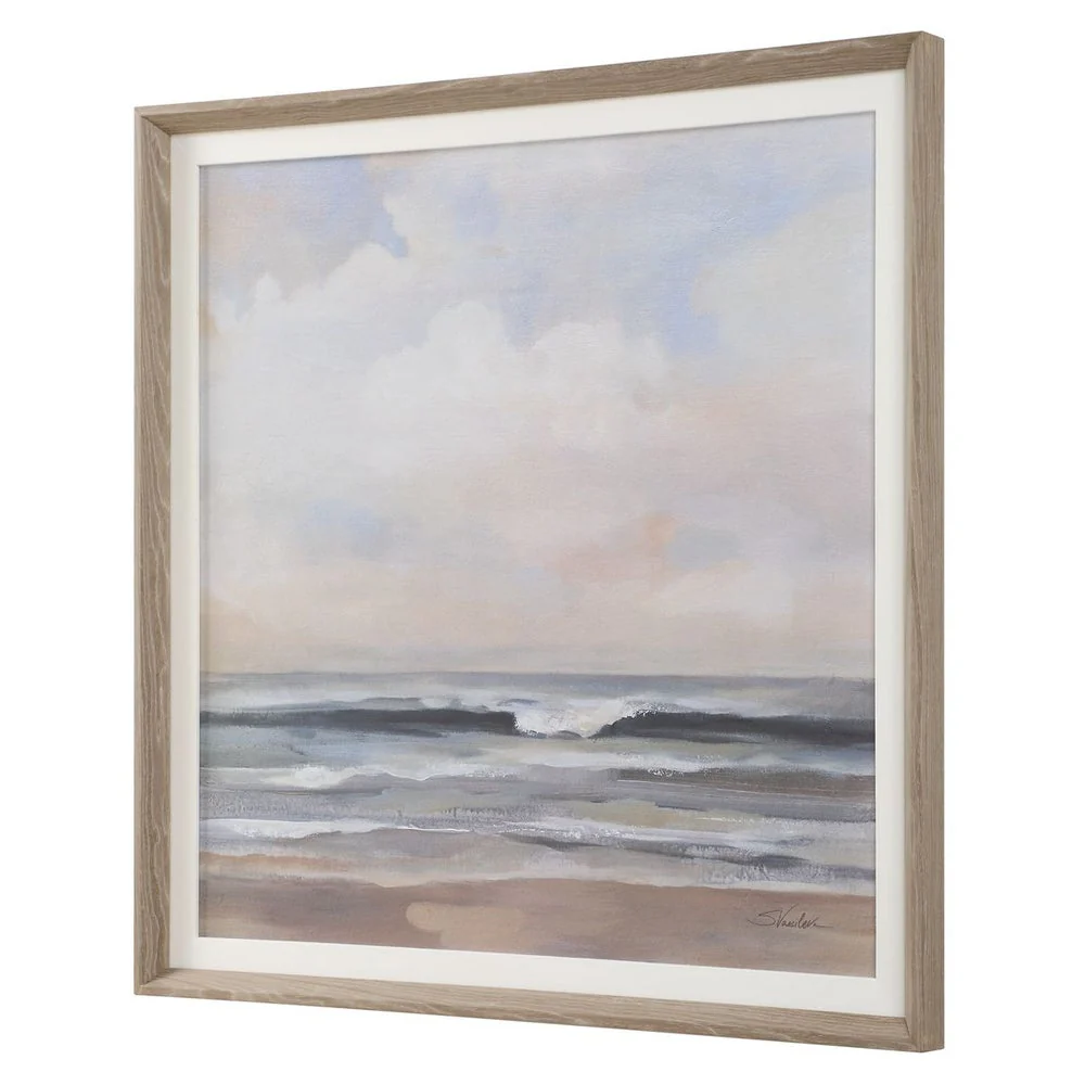 Uttermost Coastal Soft Haze Framed Print - Image 4