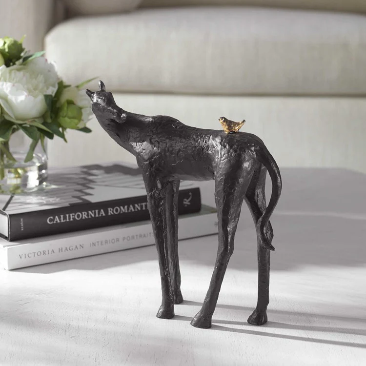 Uttermost Hello Friend Cast Iron Horse Sculpture - Image 4
