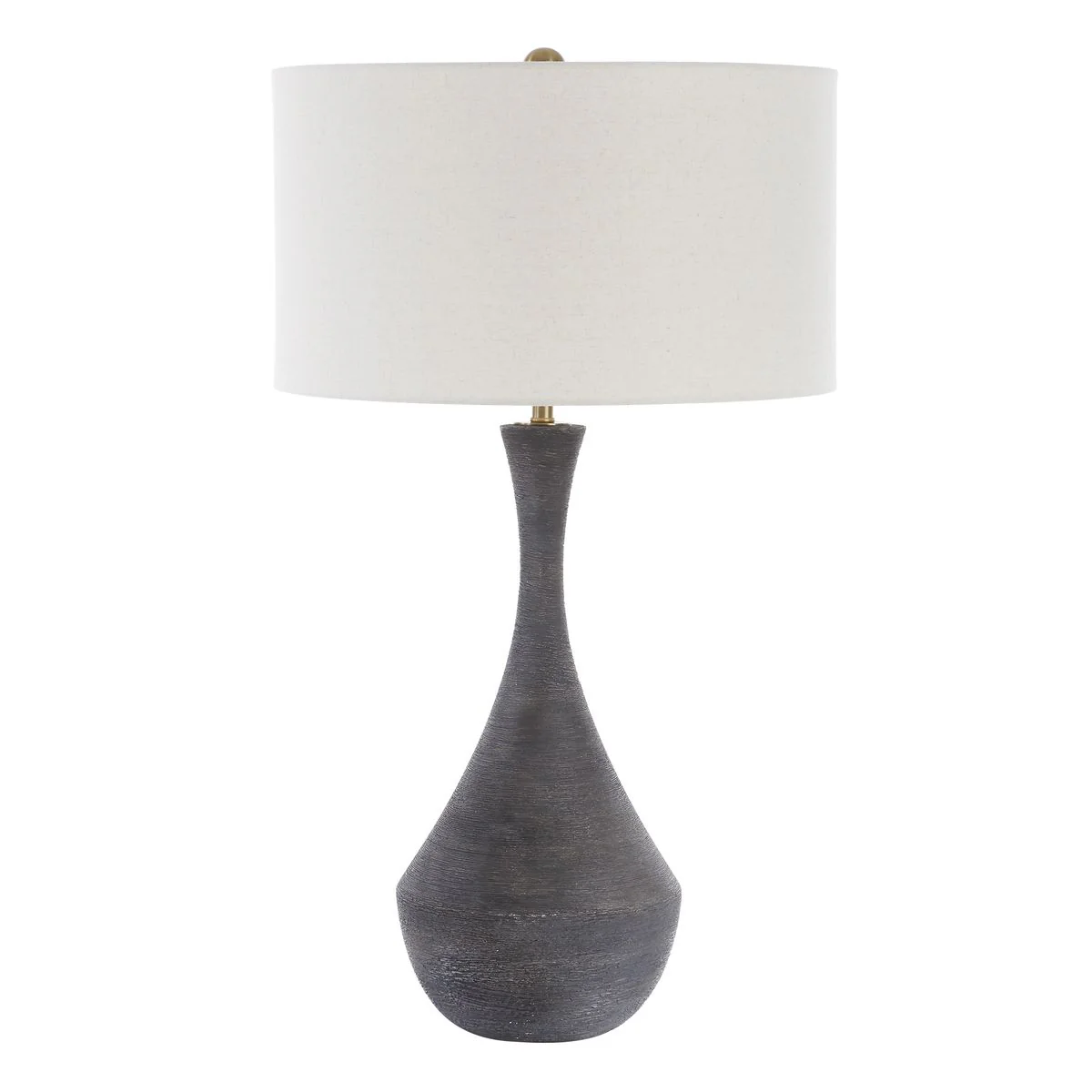 Uttermost Heston Dark Charcoal Table Lamp - Image 4