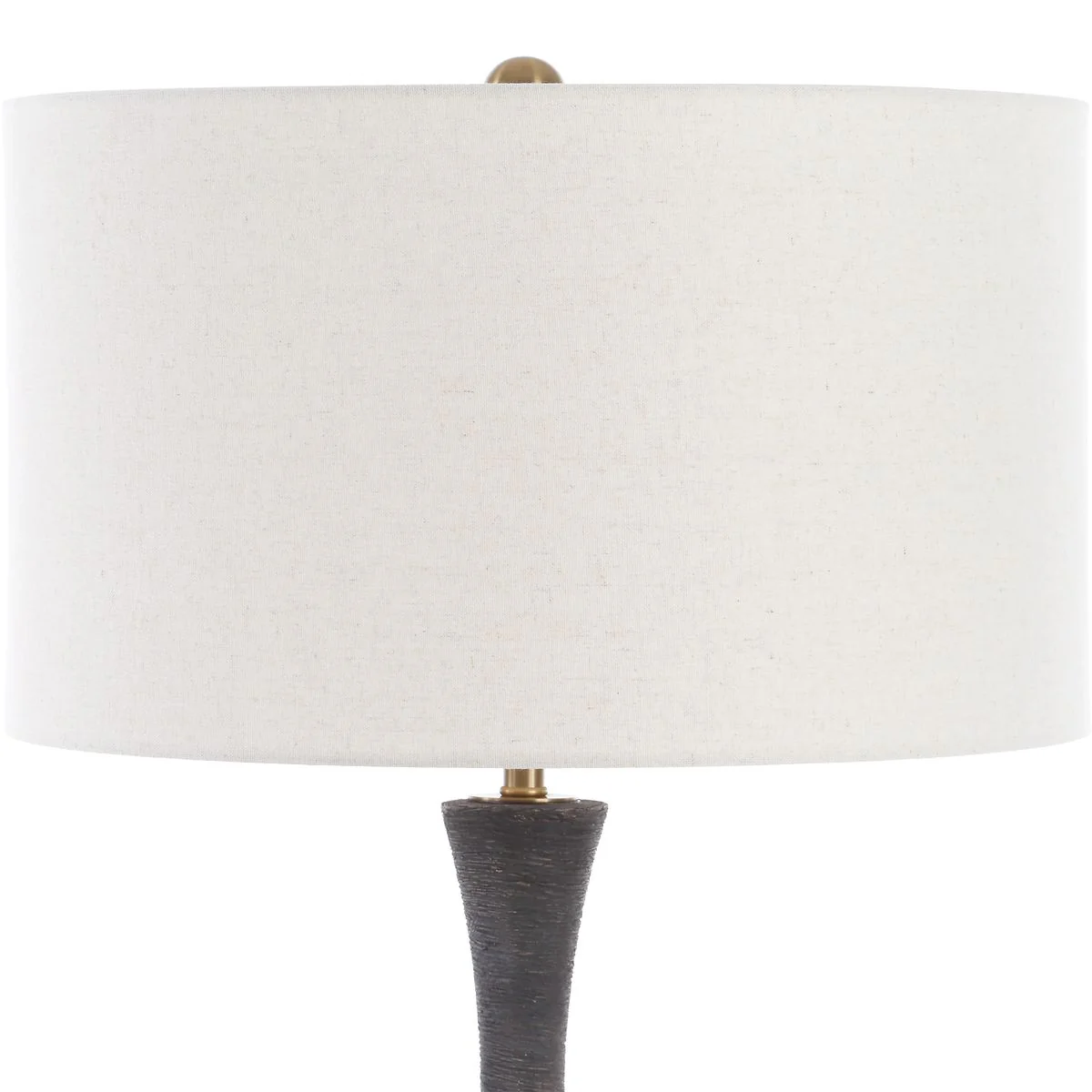 Uttermost Heston Dark Charcoal Table Lamp - Image 5