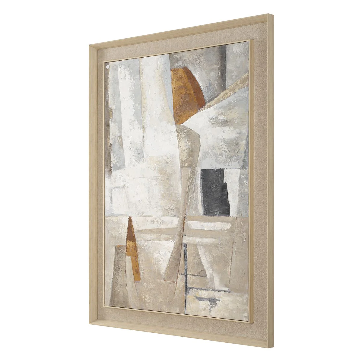 Uttermost Hide & Seek Hand Painted Canvas With Natural Wood Frame - Image 3