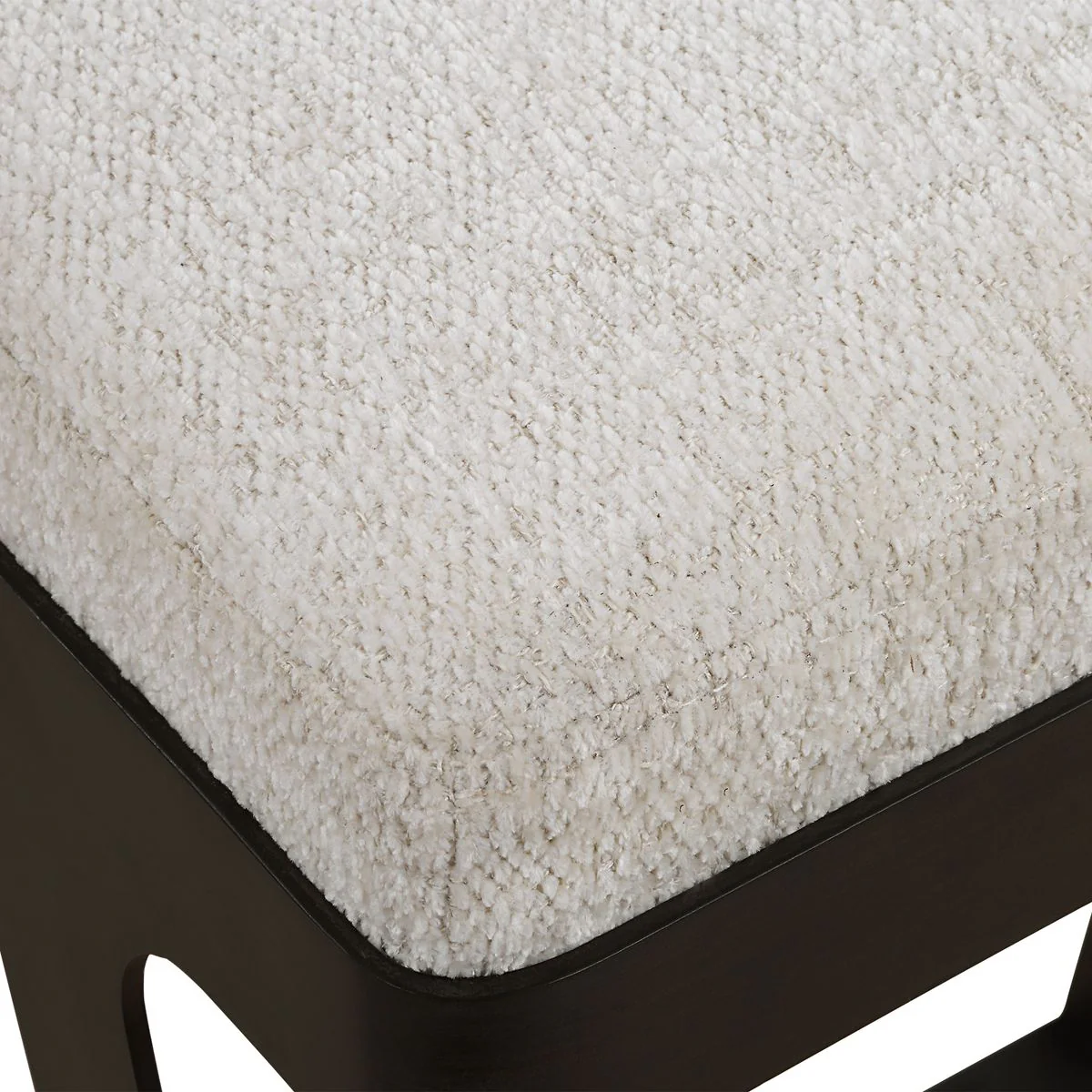 Uttermost Hover Ivory Chenille Boucle Counter Stools - Image 5