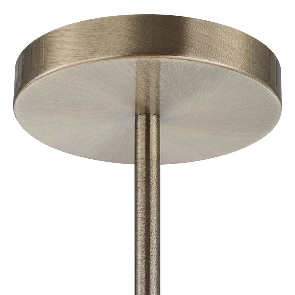 Uttermost Huch White Spotted Glass Globe 1 Light Pendant - Image 10