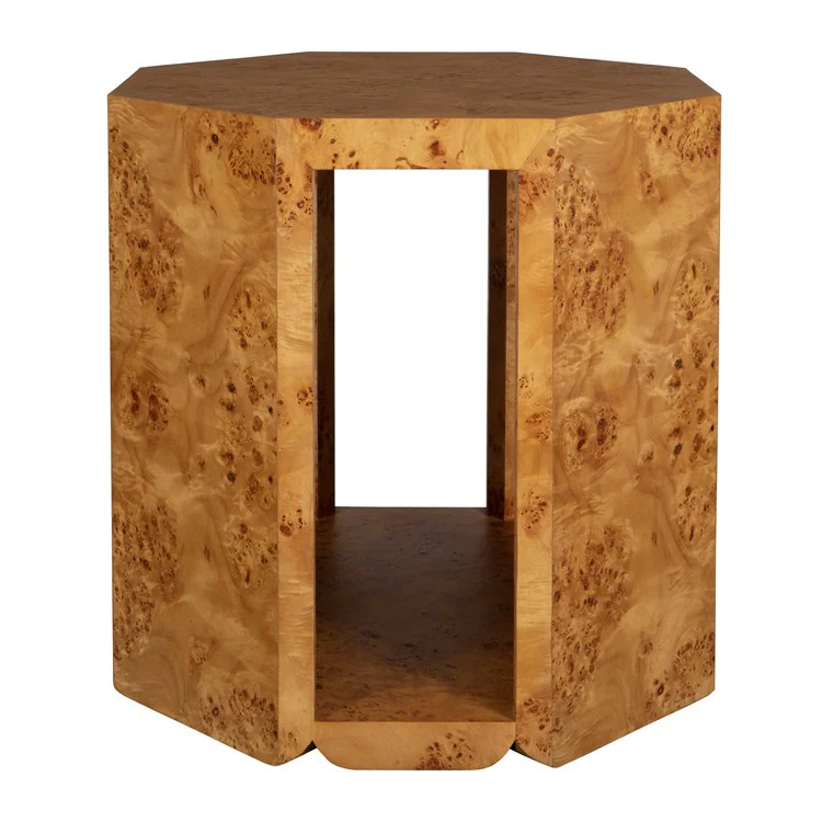Uttermost Indus Burl Side Table - Image 2