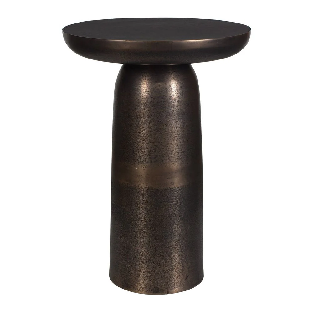 Uttermost Joppa Golden Dark Bronze Round Accent Table ~ Indoor And Outdoor Use - Image 2