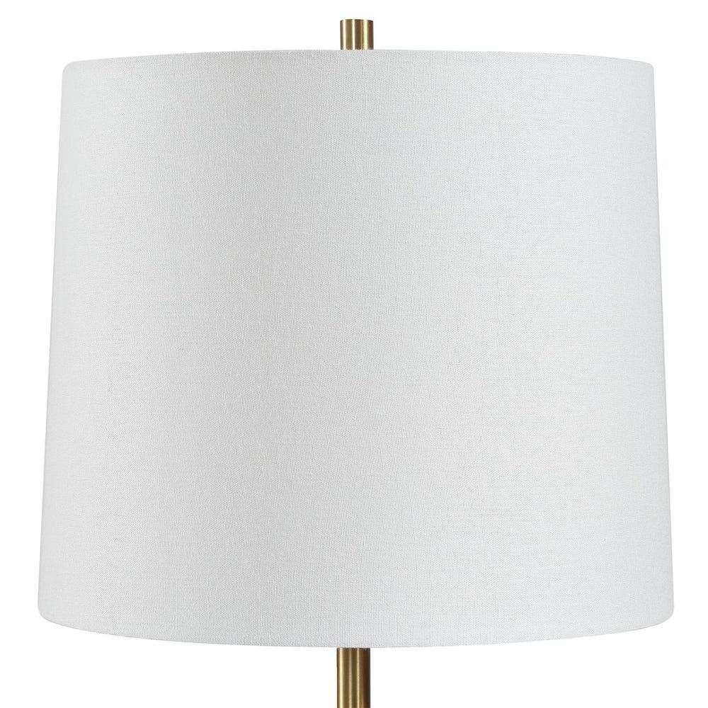 Uttermost Kalo Hand Carved Wooden Base Table Lamp - Image 4