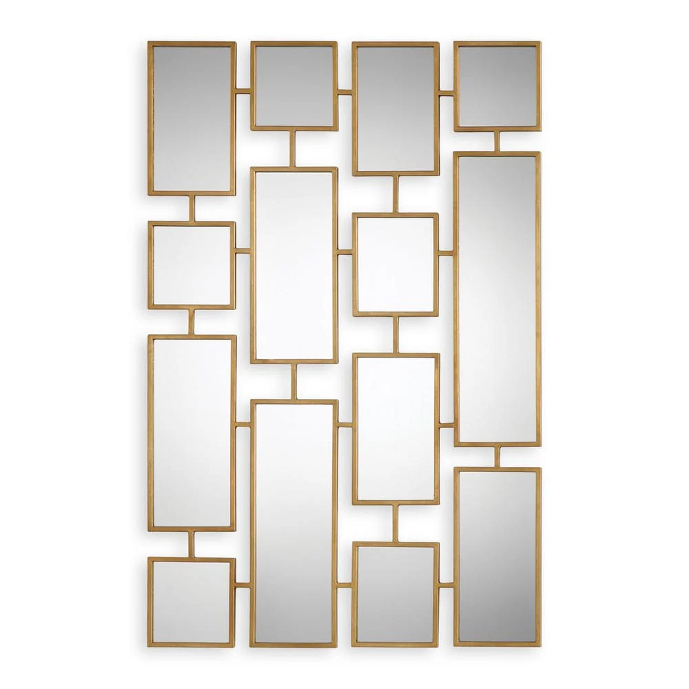 Uttermost Kennon Crafted Gold Leaf Mirror - Image 2