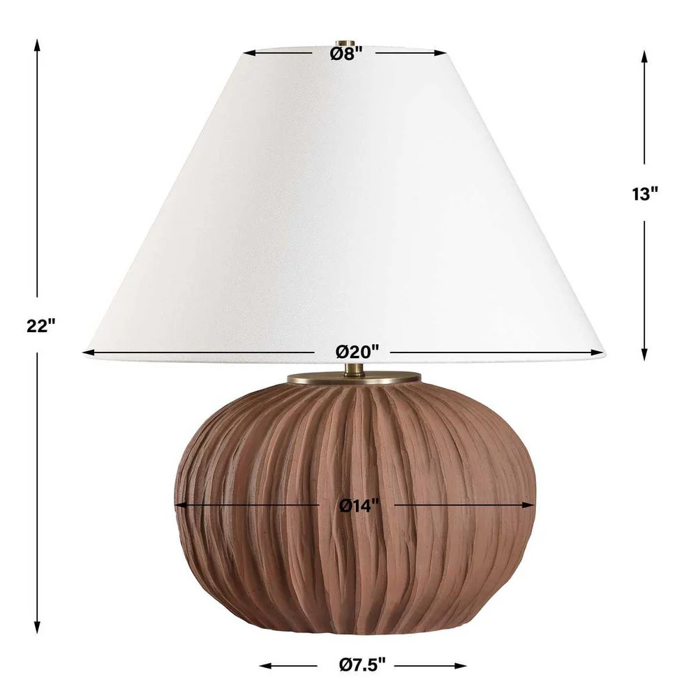Uttermost Keoghan Deep Organic Finishes Table Lamp - Image 6