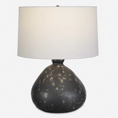 Uttermost Killarney Table Lamp With White Linen Shade
