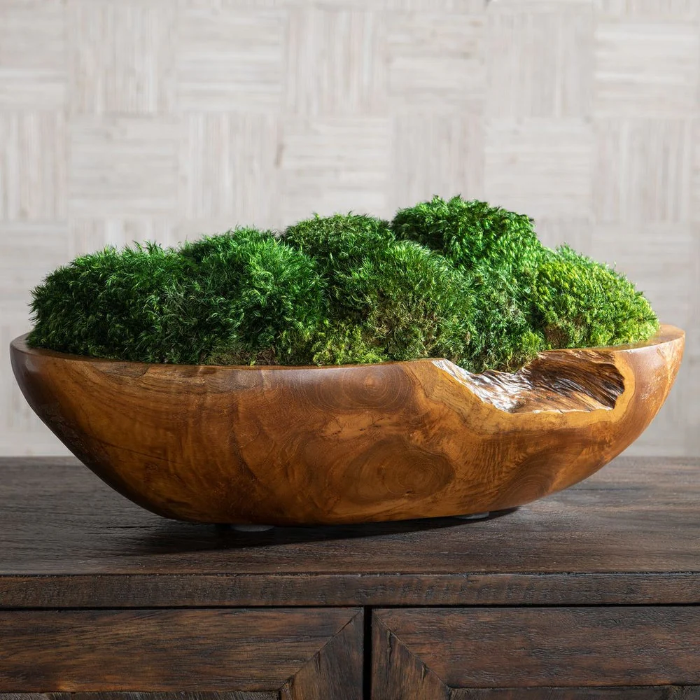 Uttermost Kinsale Moss Centerpiece Botanicals - Image 2