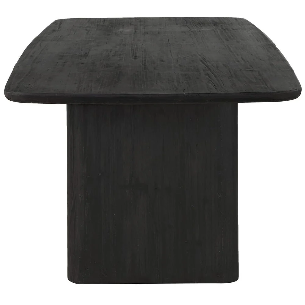 Uttermost Kirin Modern Sleek Black Dining Table - Image 5