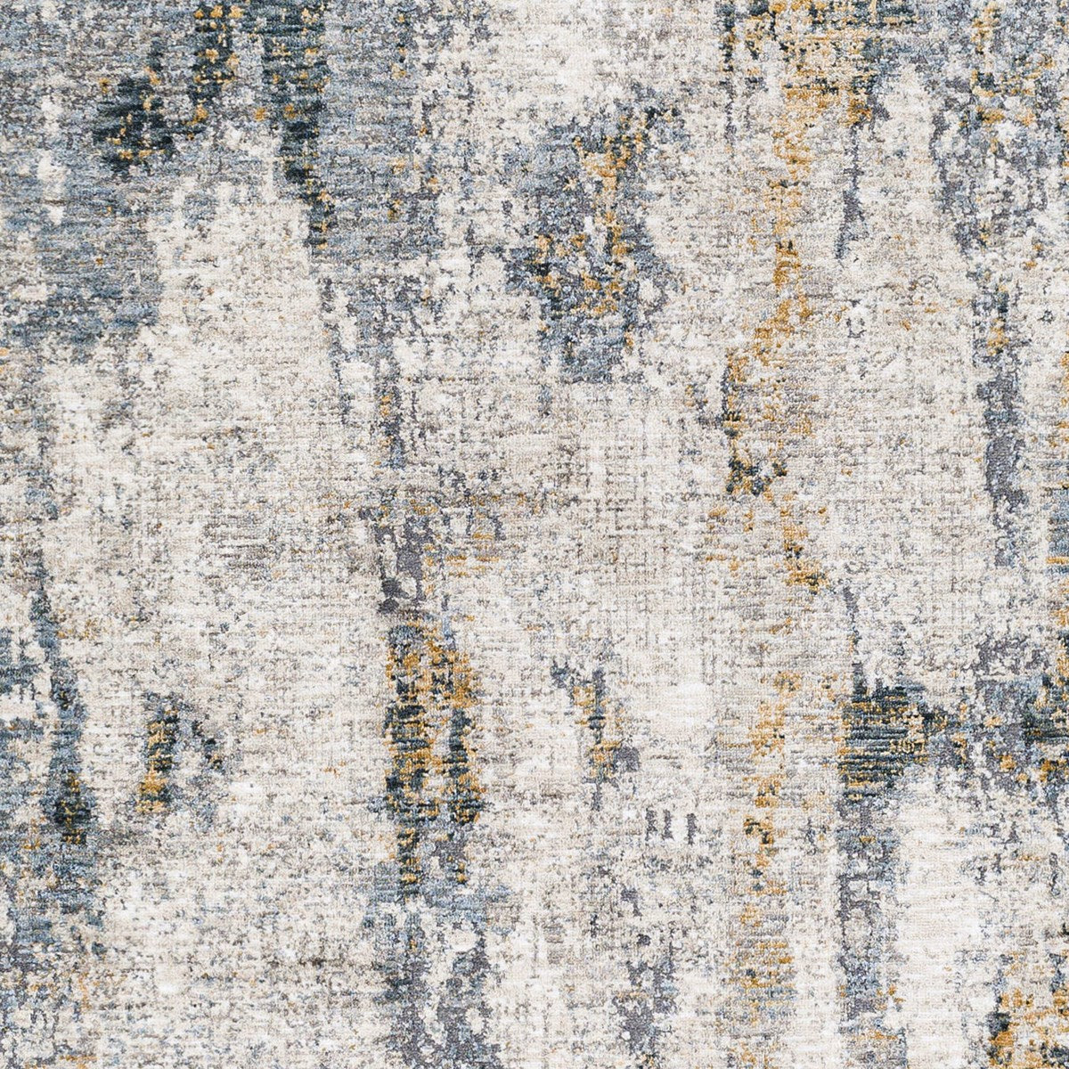 Uttermost Ladoga Beige, Cream, Gray and Denim Blue Modern Abstract Rug ~ 7'10" x 10'3" - Image 4