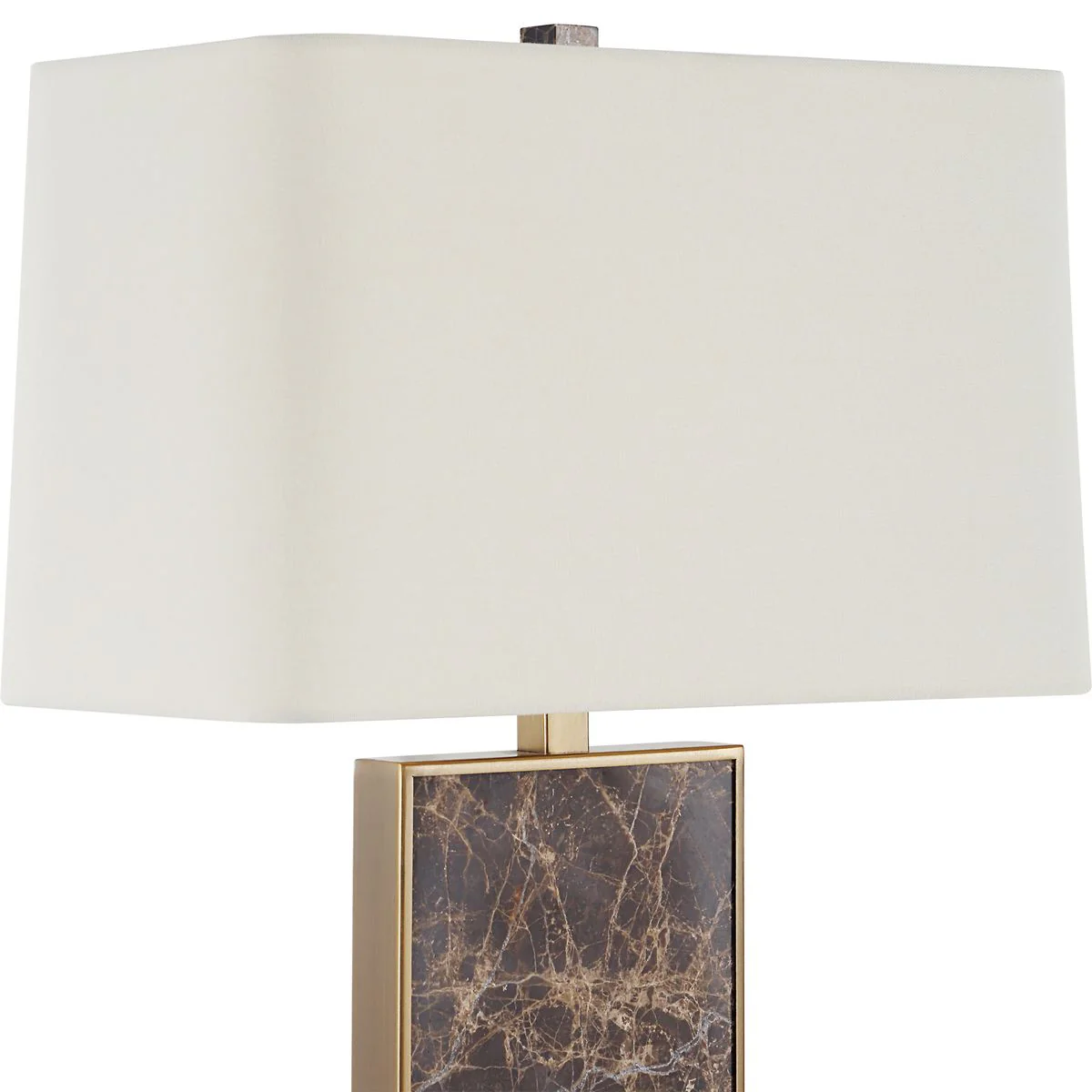Uttermost Lafferty Dark Brown Marble Table Lamp - Image 6