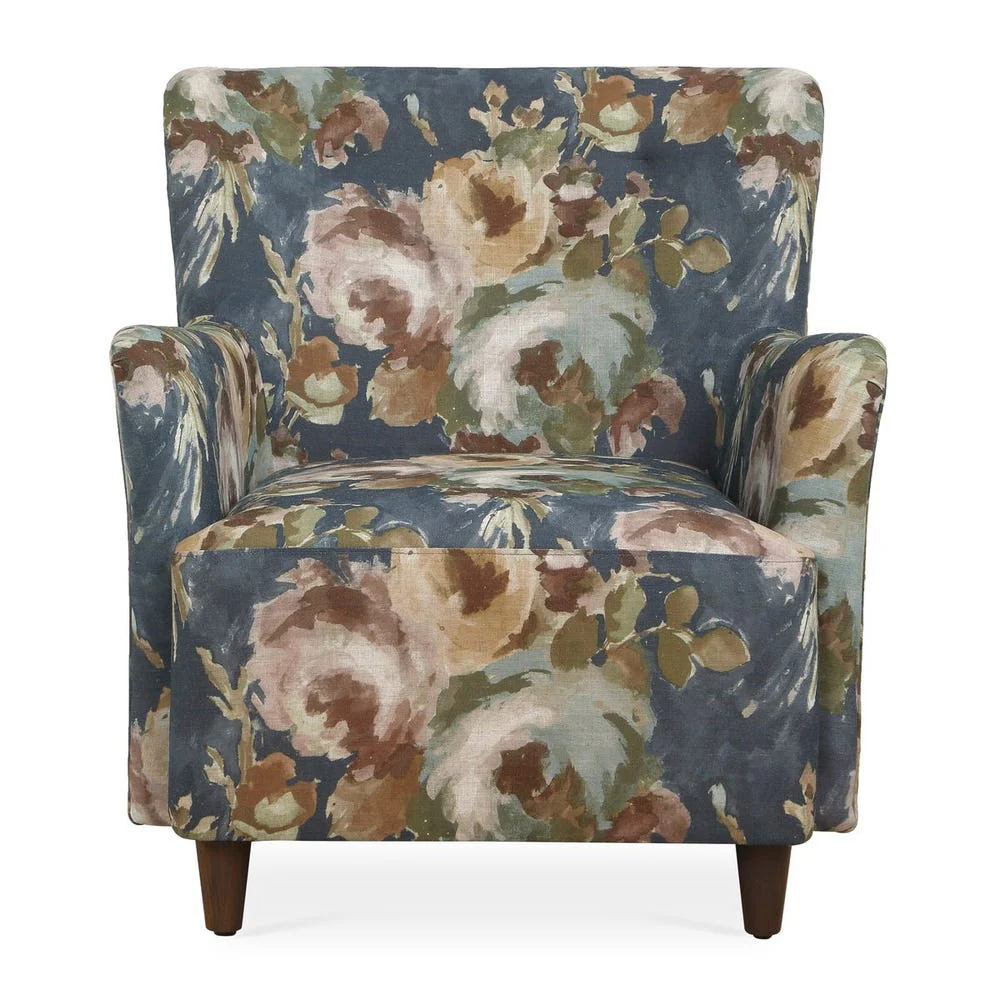 Uttermost Lainey Floral Armchair - Image 4