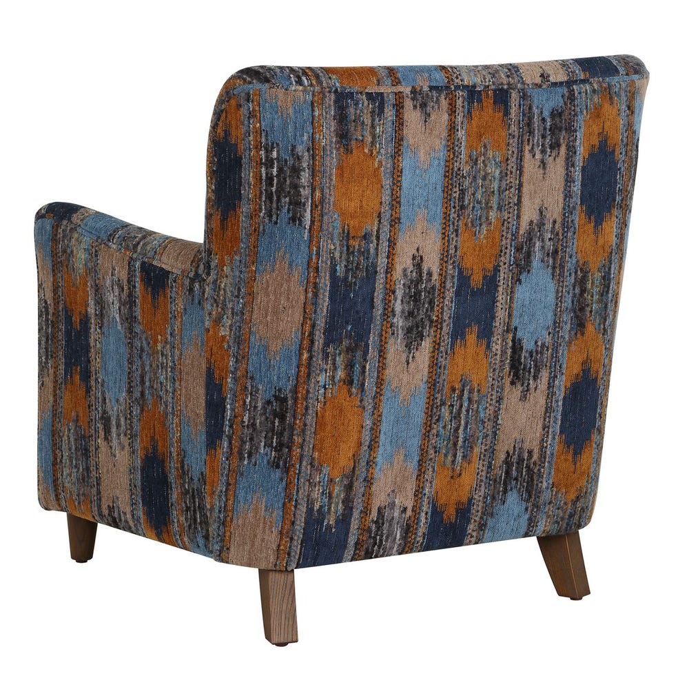 Uttermost Lainey Ikat Chenille Armchair - Image 7