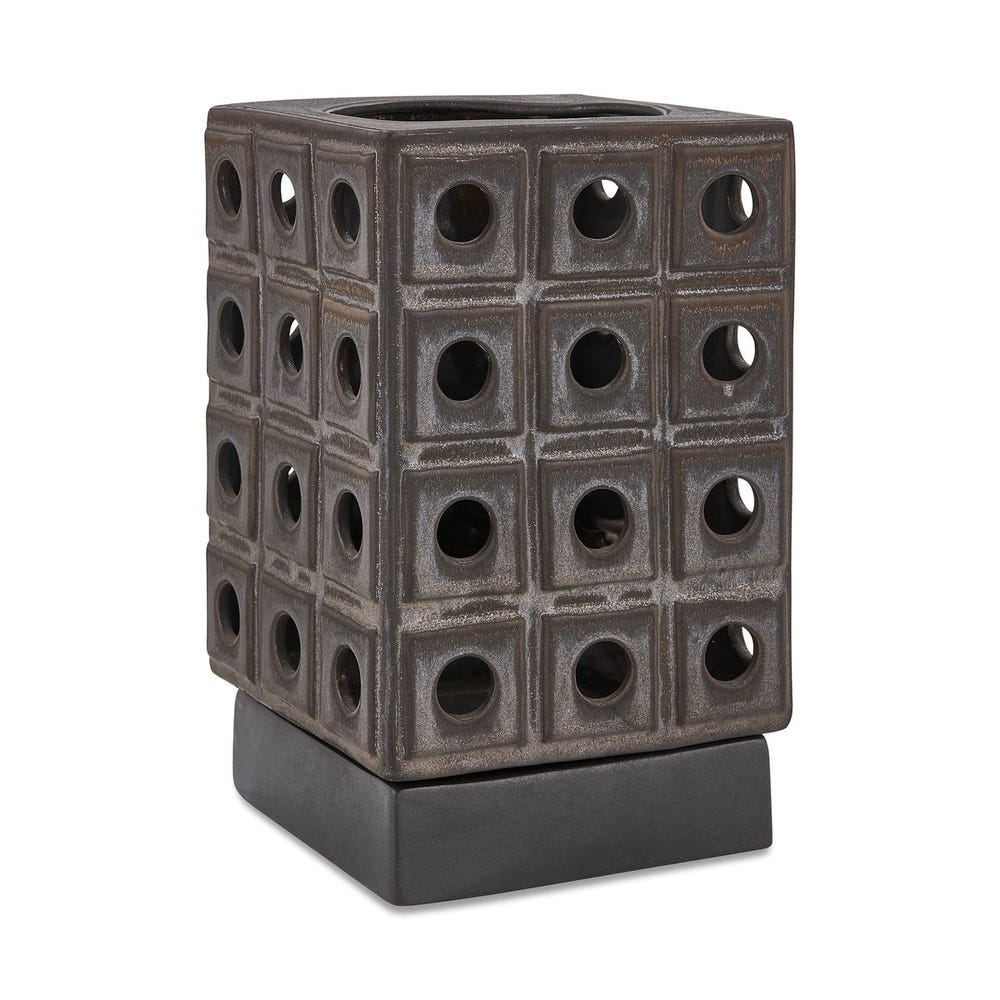 Uttermost Lattice Lantern Candleholder ~ Indoor And Outdoor Use - Image 3