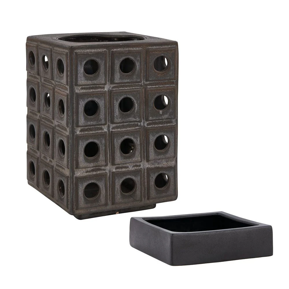 Uttermost Lattice Lantern Candleholder ~ Indoor And Outdoor Use - Image 5
