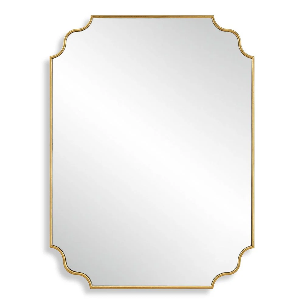 Uttermost Lennyn Antique Gold Leaf Traditional Mirror - Image 4