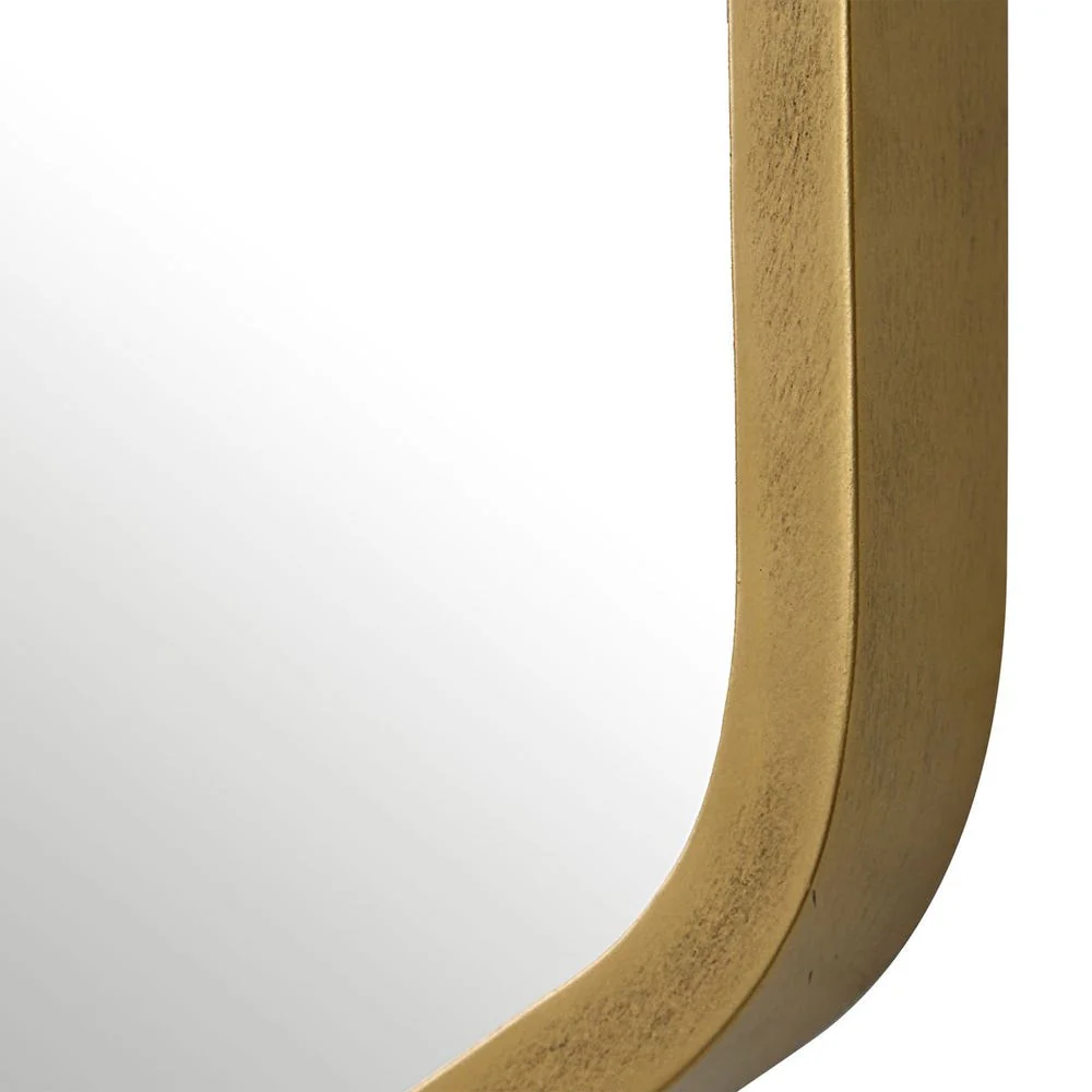 Uttermost Linneah Large Aged Gold Mirror - Image 6
