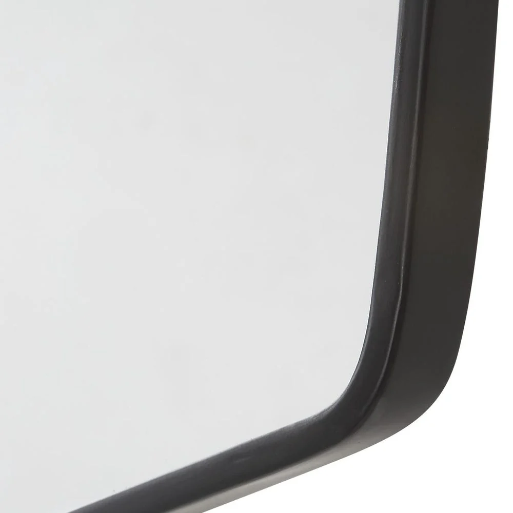 Uttermost Linneah Scandinavian Satin Black Mirrors ~ Set Of 4 - Image 3