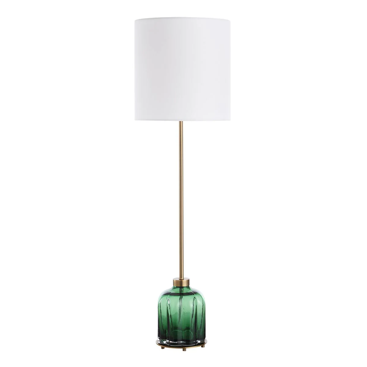 Uttermost Lois Emerald Glass Buffet Lamp - Image 4