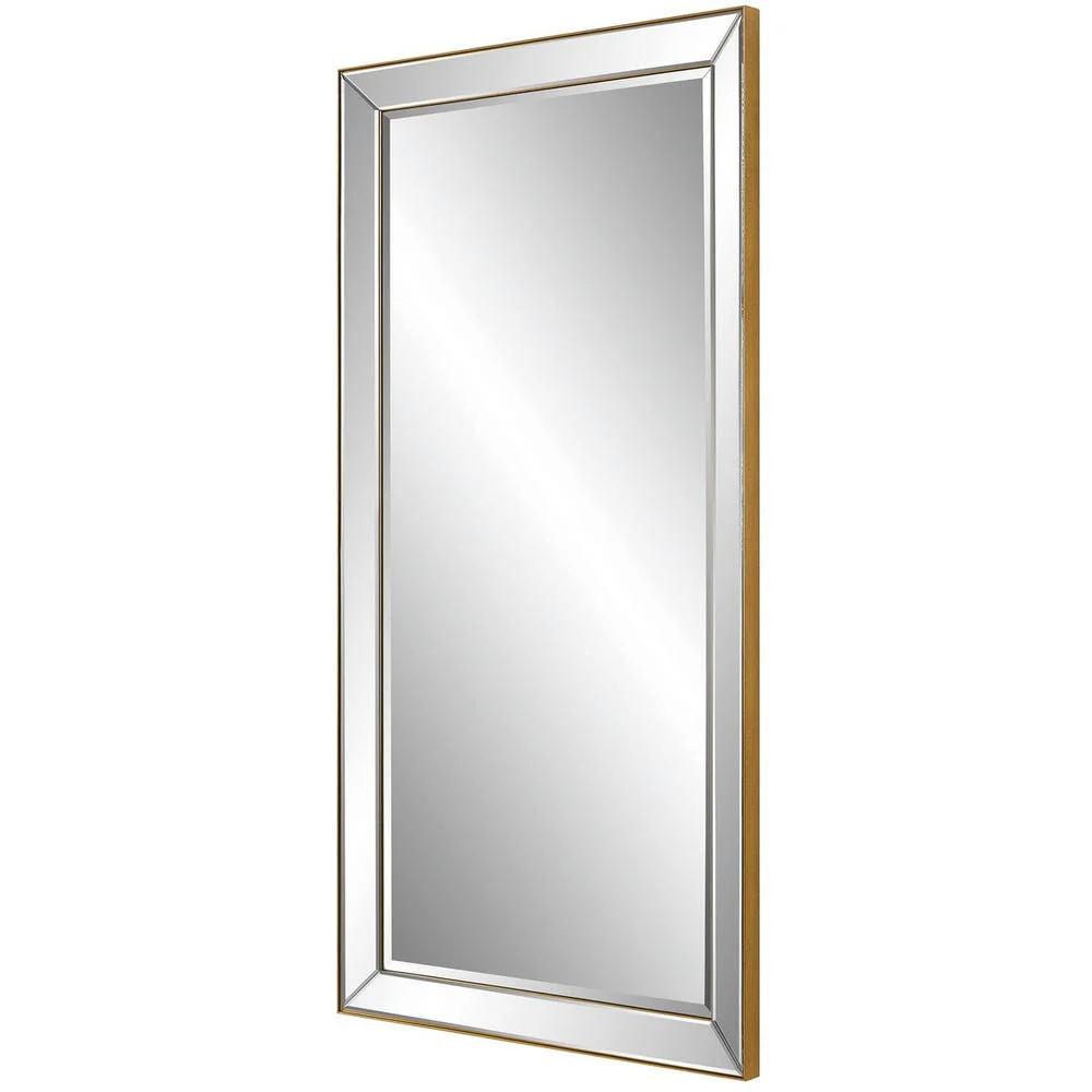 Uttermost Lytton Slim Gold Frame Mirror - Image 3